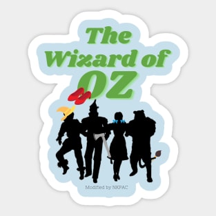 The Wizard of Oz - NKPAC #3 Sticker